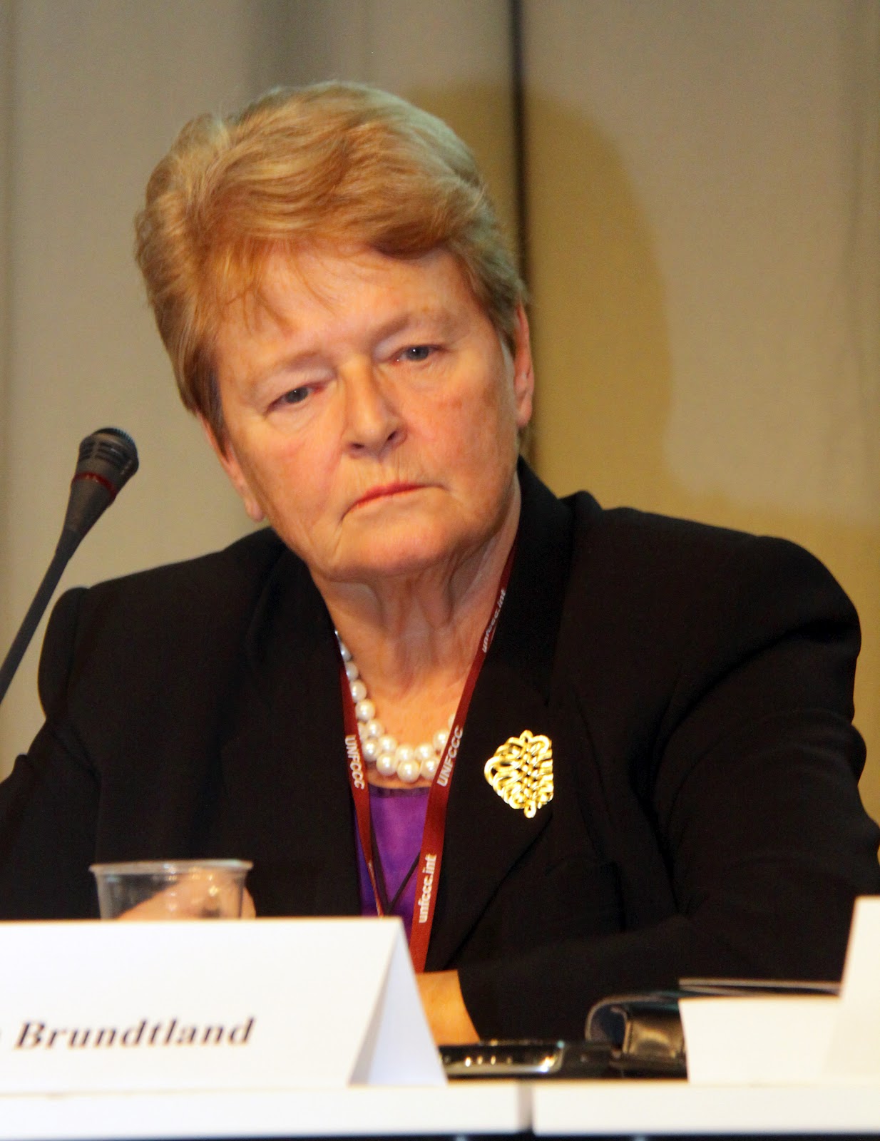 Dr Gro Harlem Brundtland Científicos Contemporáneos: Gro Harlem Brundtland